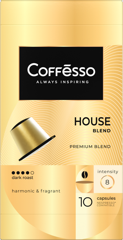Капсулы Nespresso Coffesso House Blend фото 1