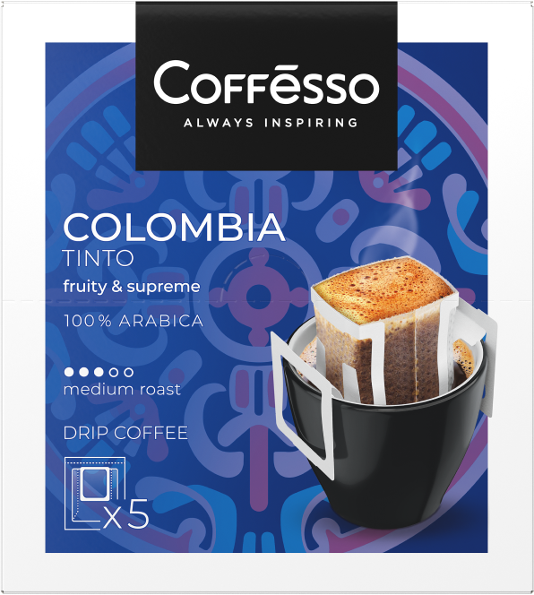 Дрип кофе Coffesso Colombia Tinto фото 1