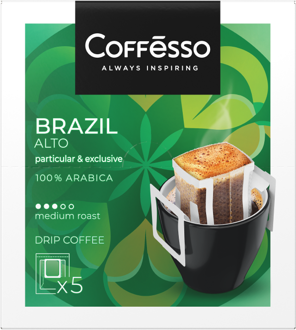 Дрип кофе Coffesso Brazil Alto фото 1