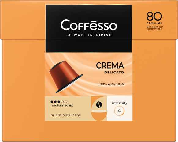Капсулы Nespresso Coffesso Crema Delicato фото 1