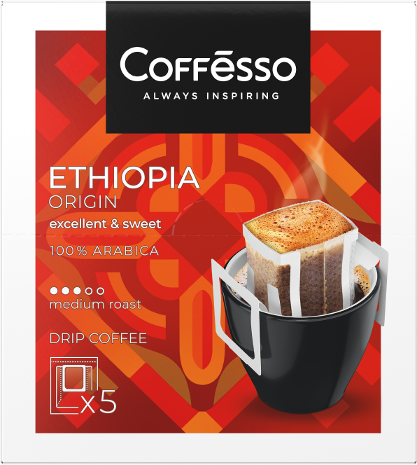 Дрип кофе Coffesso Ethiopia Origin фото 1