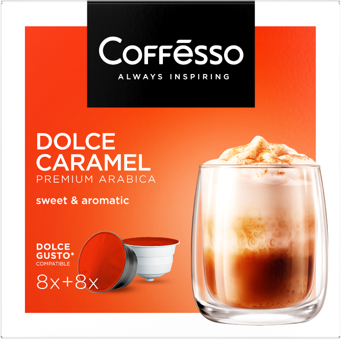 Капсулы Dolce Gusto Coffesso Dolce Caramel фото 1