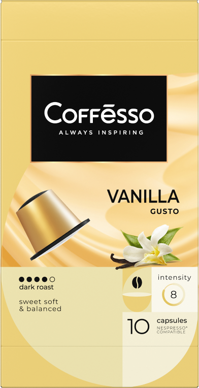Капсулы Nespresso Coffesso Vanilla Gusto фото 1