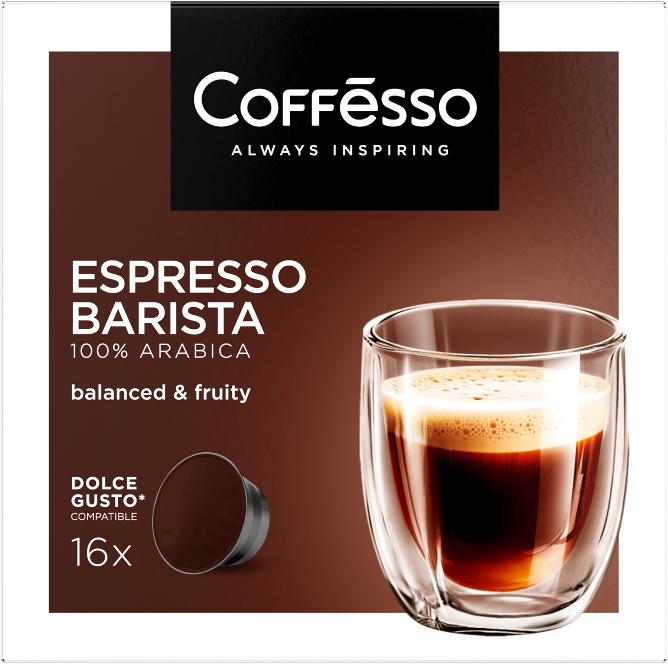 Капсулы Dolce Gusto Coffesso Espresso Barista фото 1