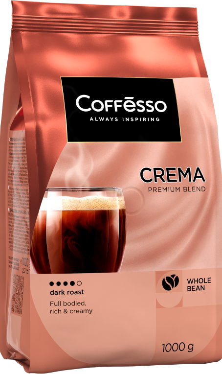  Кофе в зёрнах Coffesso Crema фото 4