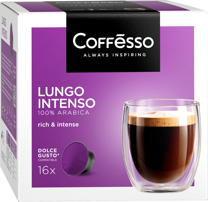 Капсулы Dolce Gusto Coffesso Lungo Intenso фото 3