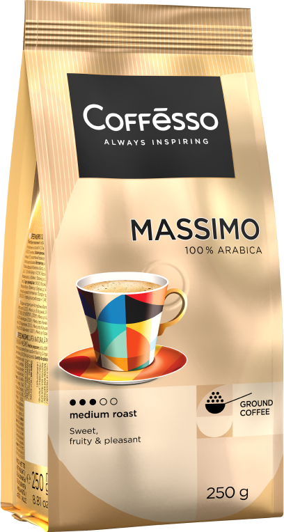 Молотый кофе Coffesso Massimo фото 4