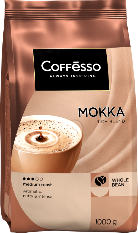  Кофе в зёрнах Coffesso Mokka фото 2