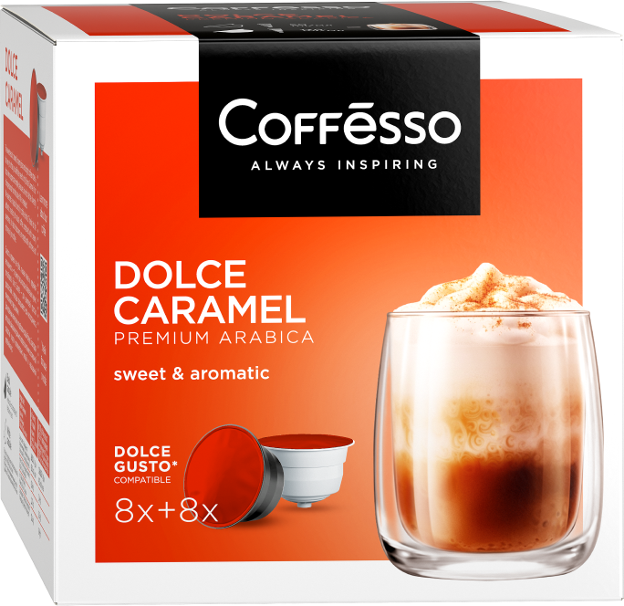 Капсулы Dolce Gusto Coffesso Dolce Caramel фото 3