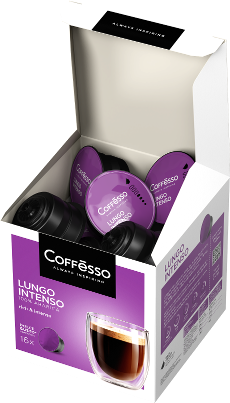 Капсулы Dolce Gusto Coffesso Lungo Intenso фото 5