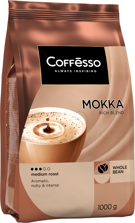  Кофе в зёрнах Coffesso Mokka фото 4