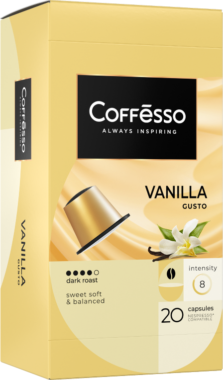 Капсулы Nespresso Coffesso Vanilla Gusto фото 3