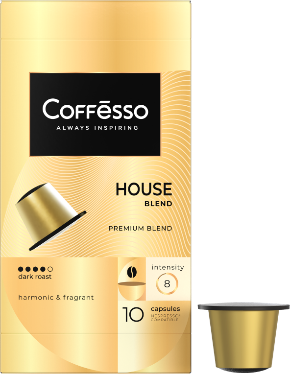 Капсулы Nespresso Coffesso House Blend фото 4