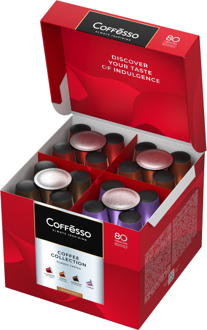 Капсулы Nespresso Coffesso Ассорти 4 вкуса фото 5