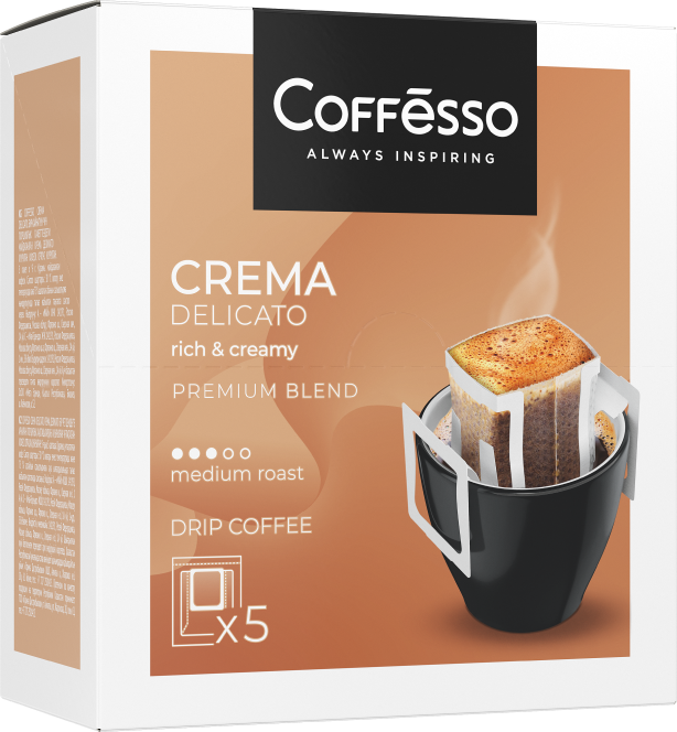 Дрип кофе Coffesso Crema Delicato фото 3