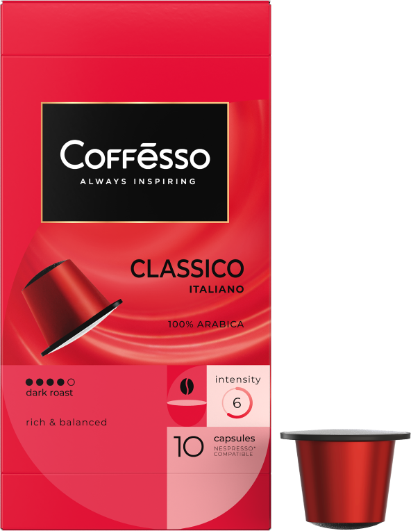 Капсулы Nespresso Coffesso Classico Italiano фото 4