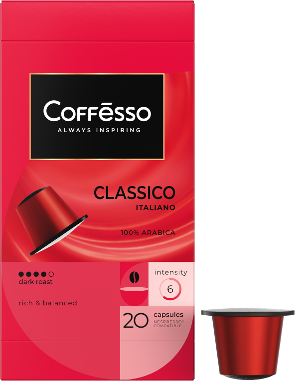 Капсулы Nespresso Coffesso Classico Italiano фото 4