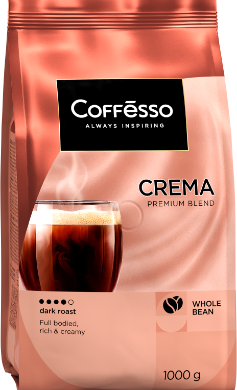 Кофе в зёрнах Coffesso Crema фото 2