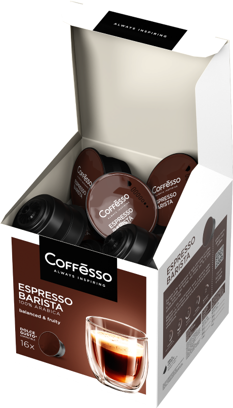 Капсулы Dolce Gusto Coffesso Espresso Barista фото 5