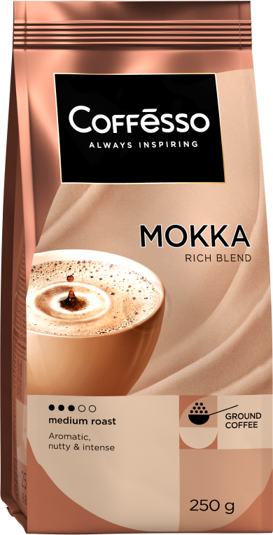 Молотый кофе Coffesso Mokka фото 2