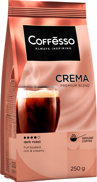 Молотый кофе Coffesso Crema фото 4