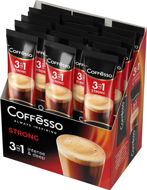 Кофе «3 в 1» Coffesso Strong фото 5