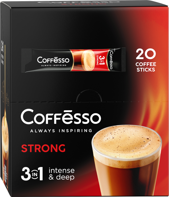 Кофе «3 в 1» Coffesso Strong фото 3