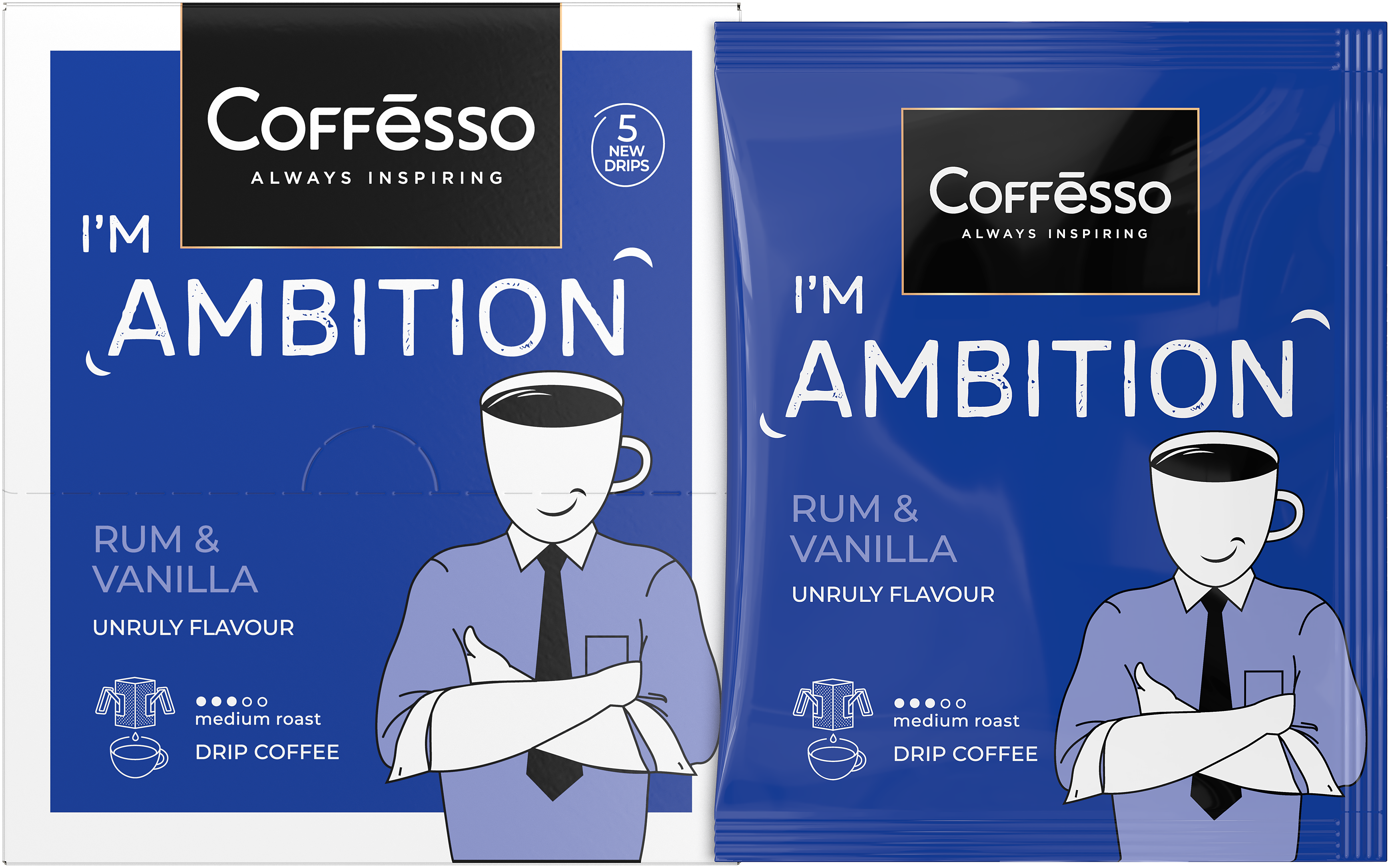Дрип кофе Coffesso Ambition rum & vanilla фото 4