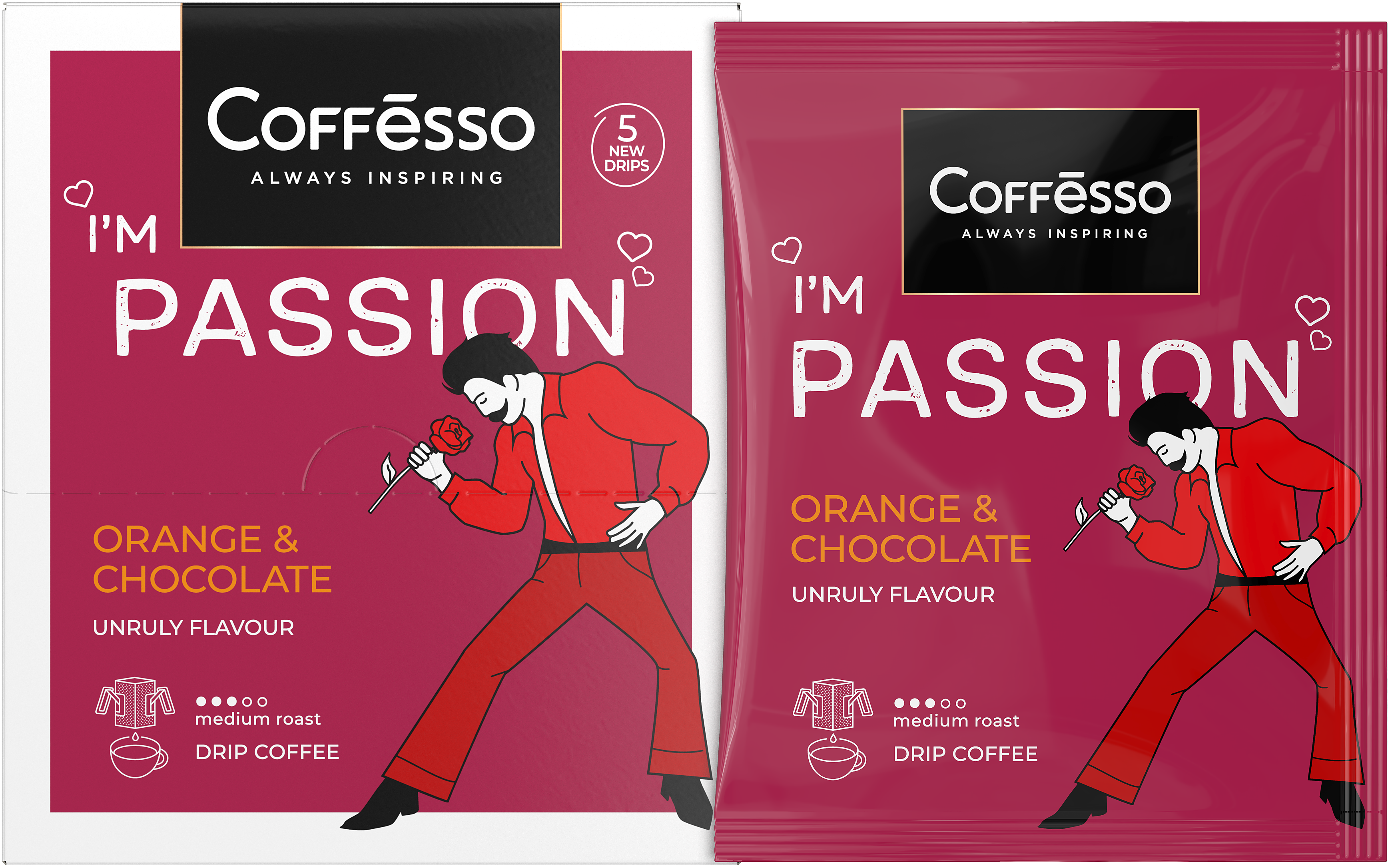 Дрип кофе Coffesso Coffesso passion фото 6