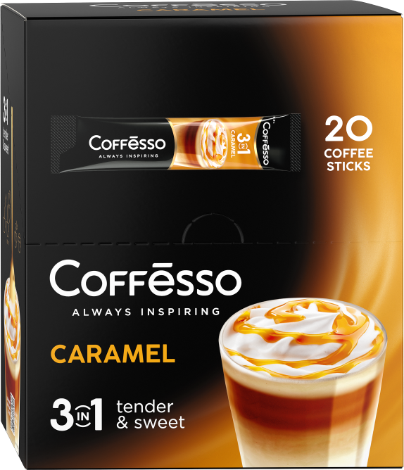 Кофе «3 в 1» Coffesso Caramel фото 3
