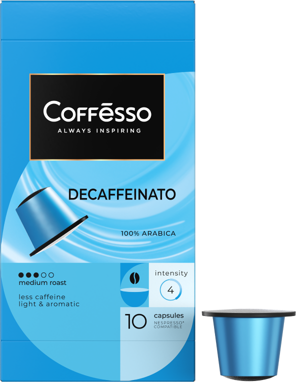 Капсулы Nespresso Coffesso Decaffeinato фото 4