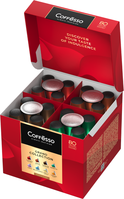 Капсулы Nespresso Coffesso Ассорти 8 вкусов фото 5