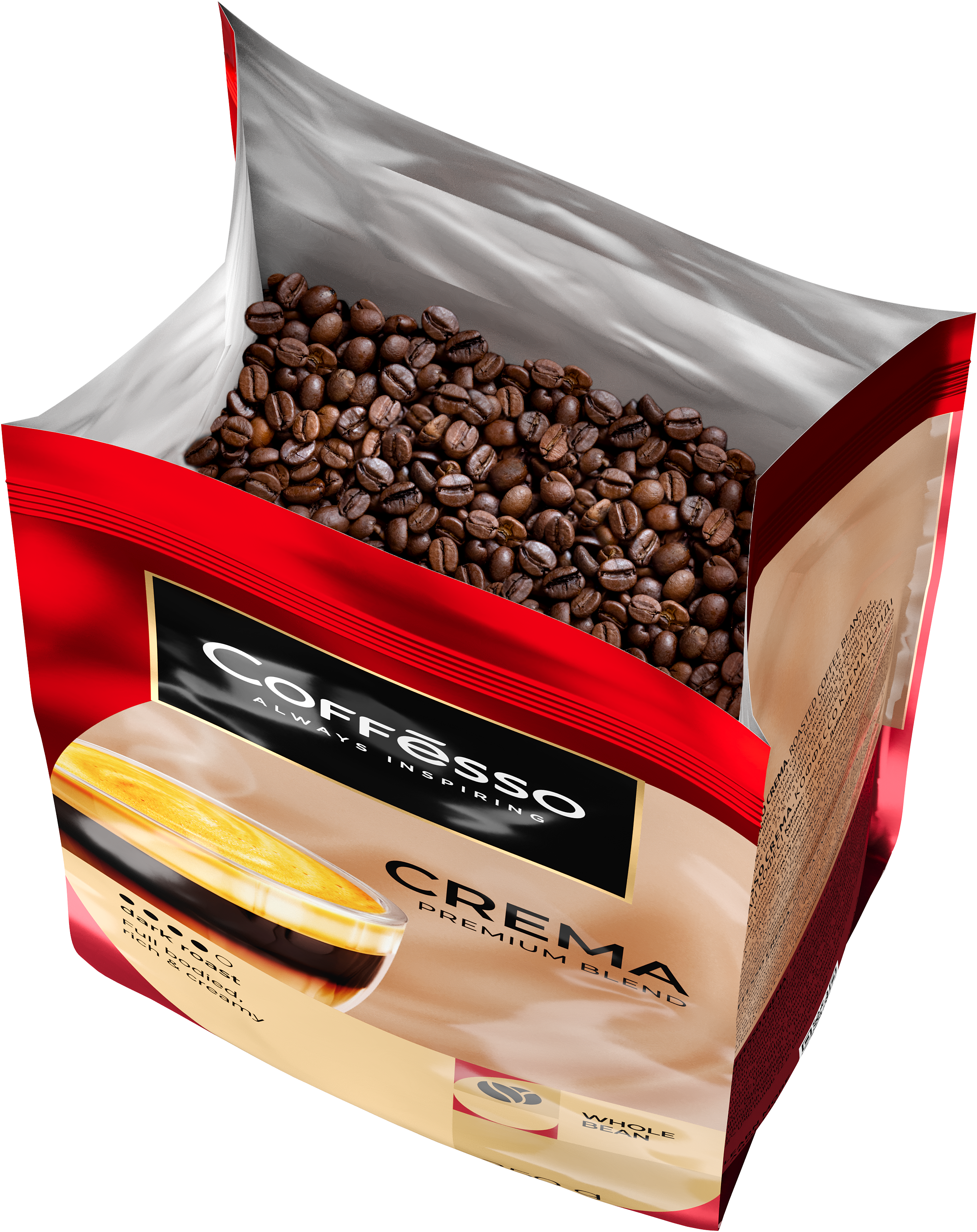  Кофе в зёрнах Coffesso Crema фото 5