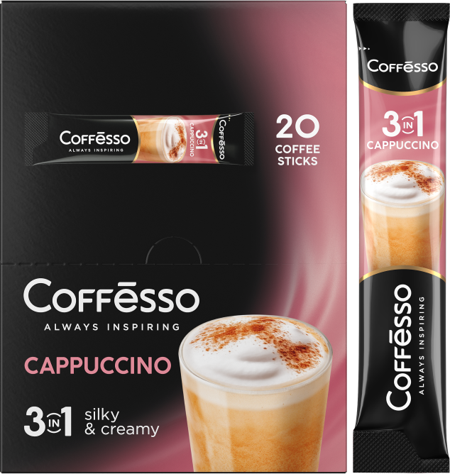 Кофе «3 в 1» Coffesso Cappuccino фото 4